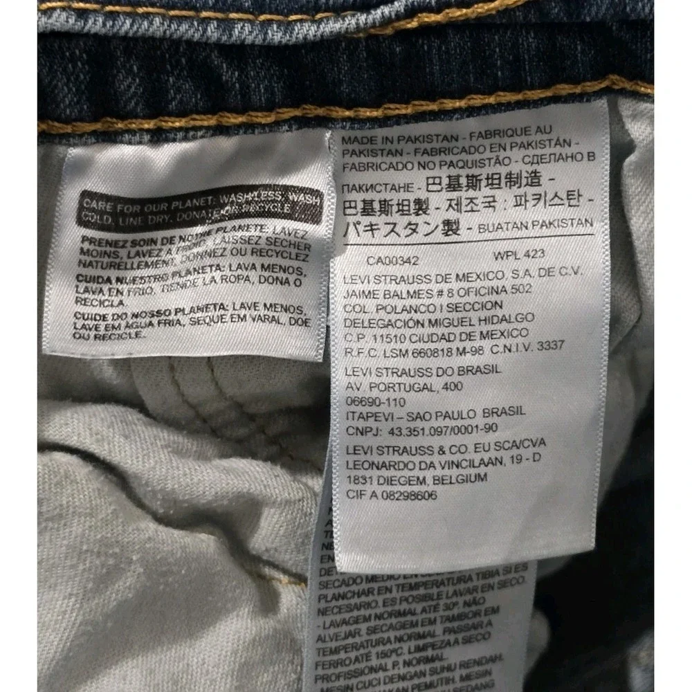Levi's ‎ 541 Men's Blue Denim Jeans Tag Size 42x32 Measured 41x29.5